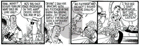 Monty on Monday February 13, 2006 Comic Strip