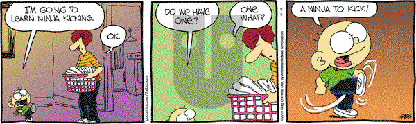 The Buckets on Saturday September 7, 2019 Comic Strip