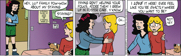 Luann on Monday December 28, 2015 Comic Strip