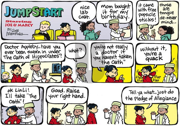JumpStart on Sunday February 17, 2008 Comic Strip