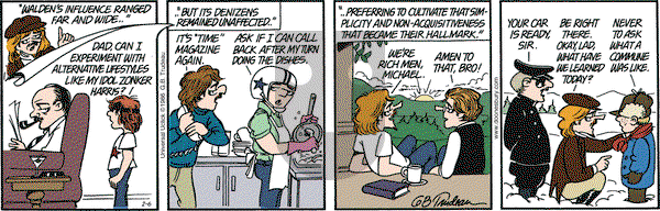 Doonesbury on Saturday February 6, 2016 Comic Strip