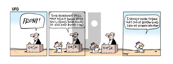 UFO - Monday April 15, 2024 Comic Strip