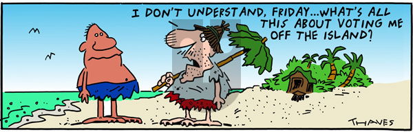 Frank and Ernest on Monday August 7, 2000 Comic Strip