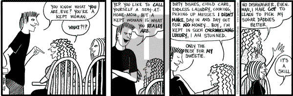 Clear Blue Water on Wednesday July 7, 2004 Comic Strip