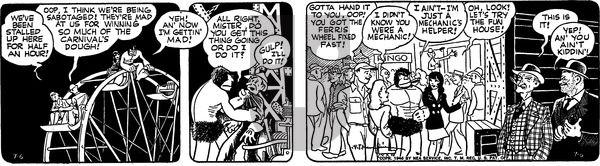 Alley Oop on Saturday July 6, 1946 Comic Strip