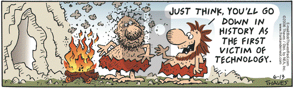 Frank and Ernest on Tuesday June 13, 2006 Comic Strip