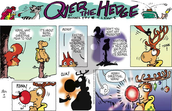 Over the Hedge on Sunday December 20, 2015 Comic Strip
