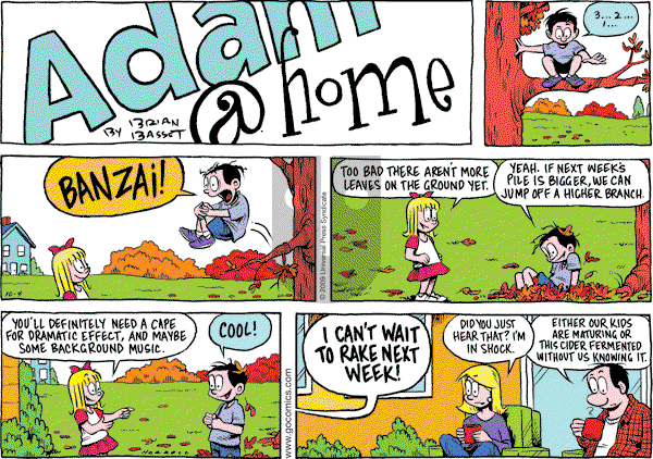 Adam@Home on Sunday October 4, 2009 Comic Strip