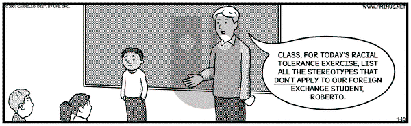 F Minus on Tuesday April 10, 2007 Comic Strip