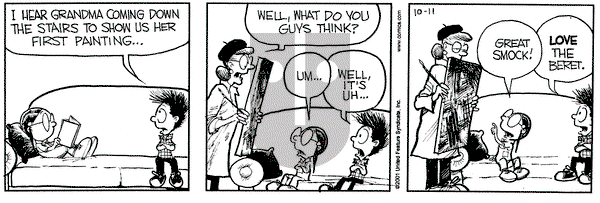 Grand Avenue on Friday April 12, 2002 Comic Strip