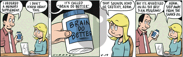 Adam@Home on Saturday April 19, 2025 Comic Strip