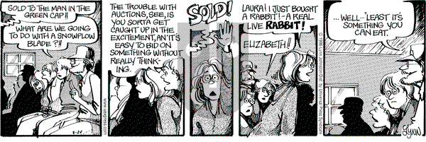 For Better or For Worse on Saturday August 24, 1996 Comic Strip