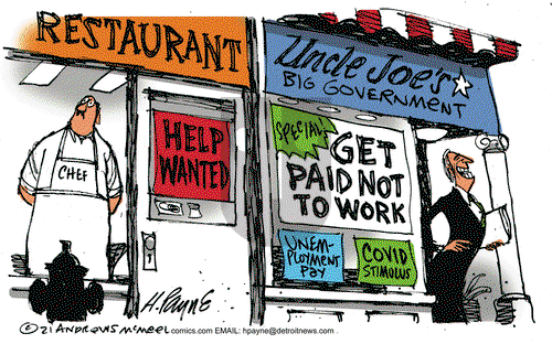 Henry Payne - Tuesday May 11, 2021 Comic Strip