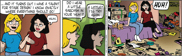 Luann on Saturday July 26, 2014 Comic Strip