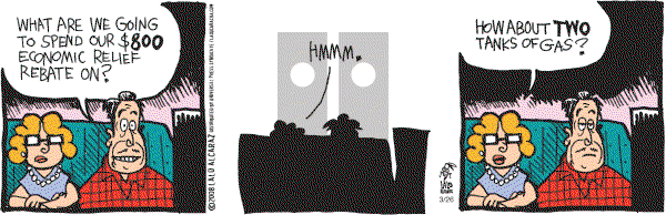 La Cucaracha on Wednesday March 26, 2008 Comic Strip