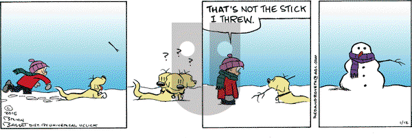 Red and Rover on Tuesday January 12, 2016 Comic Strip