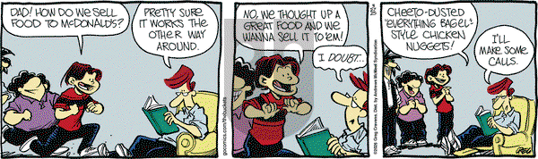 The Buckets on Thursday March 27, 2025 Comic Strip