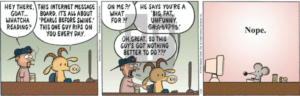 Pearls Before Swine - Monday July 27, 2009 Comic Strip