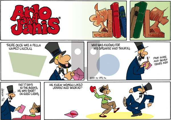 Arlo and Janis - Sunday February 13, 2011 Comic Strip
