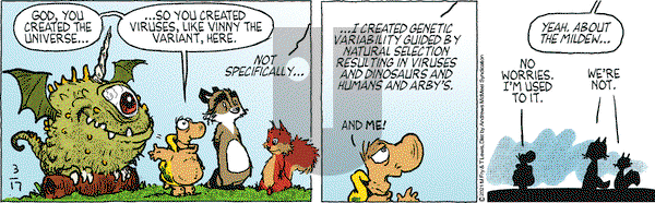 Over the Hedge on Wednesday March 17, 2021 Comic Strip