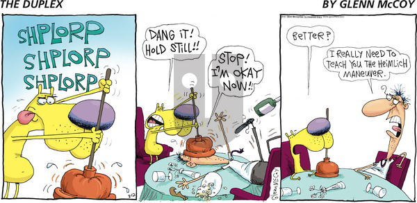 The Duplex on Sunday August 12, 2012 Comic Strip