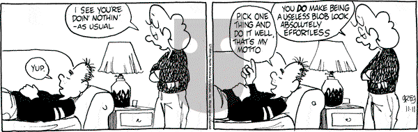 Luann on Friday November 11, 1994 Comic Strip