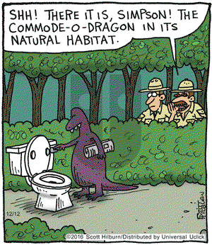 The Argyle Sweater - Monday December 12, 2016 Comic Strip
