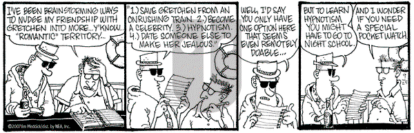 Monty on Tuesday September 25, 2007 Comic Strip
