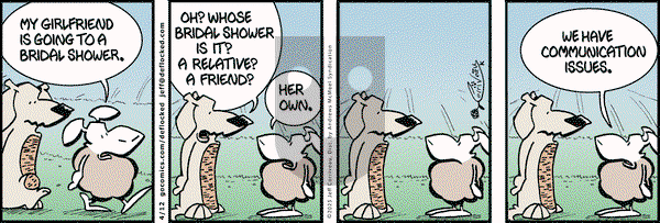 DeFlocked on Saturday April 12, 2025 Comic Strip