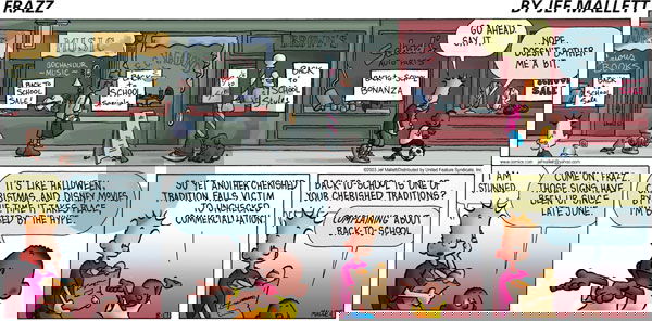 Frazz on Sunday August 17, 2003 Comic Strip