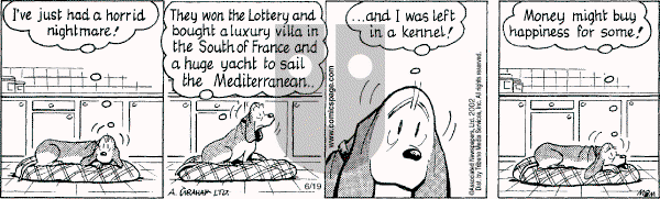 Fred Basset on Wednesday June 19, 2002 Comic Strip