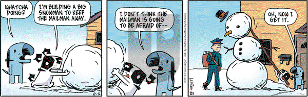 Pooch Cafe on Monday February 5, 2018 Comic Strip