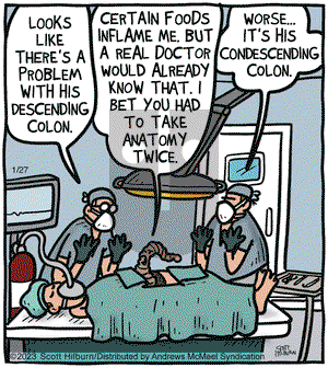 The Argyle Sweater - Friday January 27, 2023 Comic Strip