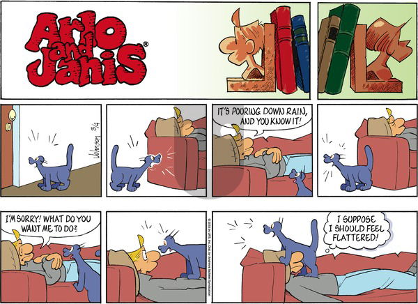 Arlo and Janis on Sunday March 4, 2018 Comic Strip