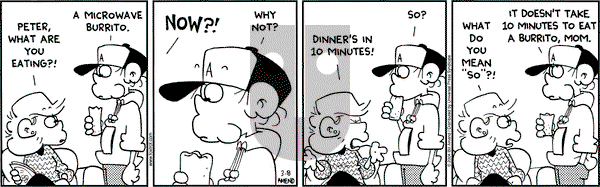 FoxTrot on Monday March 8, 2004 Comic Strip