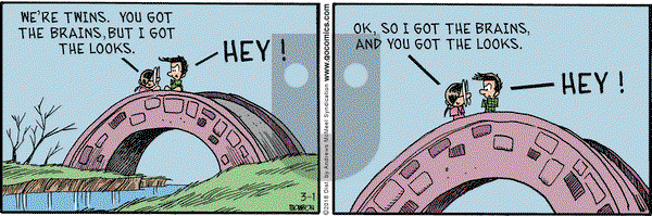 Grand Avenue on Thursday March 1, 2018 Comic Strip