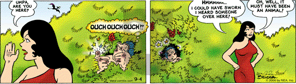 Alley Oop on Friday September 4, 2009 Comic Strip