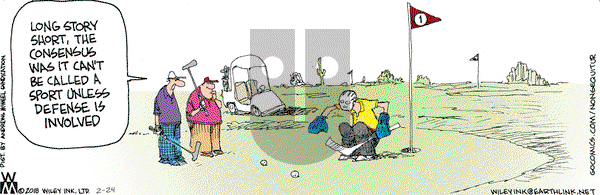 Non Sequitur on Saturday February 24, 2018 Comic Strip