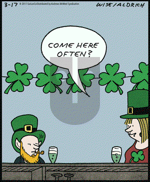 Real Life Adventures on Friday March 17, 2017 Comic Strip