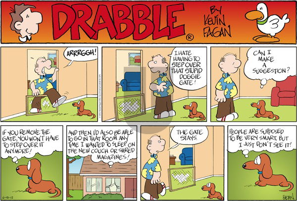 Drabble on Sunday June 10, 2012 Comic Strip