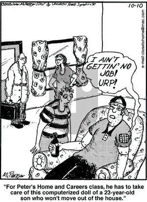 Close to Home on Monday October 10, 2005 Comic Strip