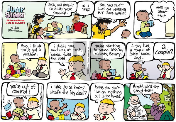 JumpStart on Sunday June 4, 2000 Comic Strip