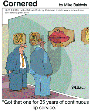 Cornered on Tuesday October 20, 2015 Comic Strip