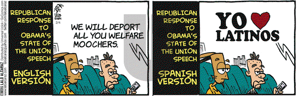 La Cucaracha on Wednesday February 4, 2015 Comic Strip