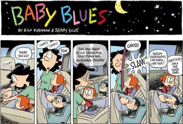 Baby Blues on Sunday July 20, 2008 Comic Strip