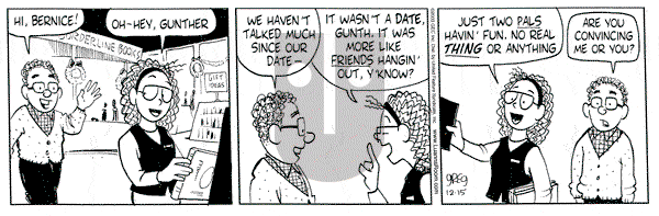 Luann on Monday December 15, 2003 Comic Strip