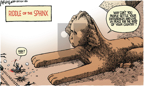 Robert Ariail on Wednesday August 21, 2013 Comic Strip