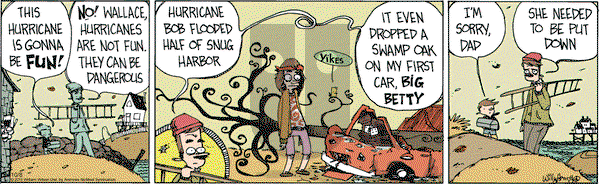 Wallace the Brave on Tuesday October 8, 2019 Comic Strip