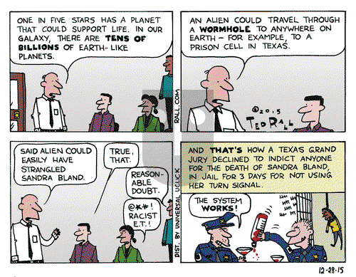Ted Rall on Monday December 28, 2015 Comic Strip