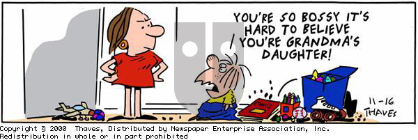 Frank and Ernest - Thursday November 16, 2000 Comic Strip
